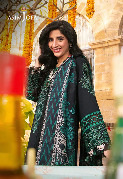 Asim Jofa | Aira Summer Prints | AJAR-32 - Pakistani Dress - Maria Faisal