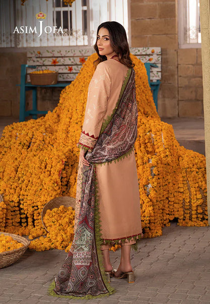 Asim Jofa | Aira Summer Prints | AJAR-31 - Pakistani Dress - Maria Faisal
