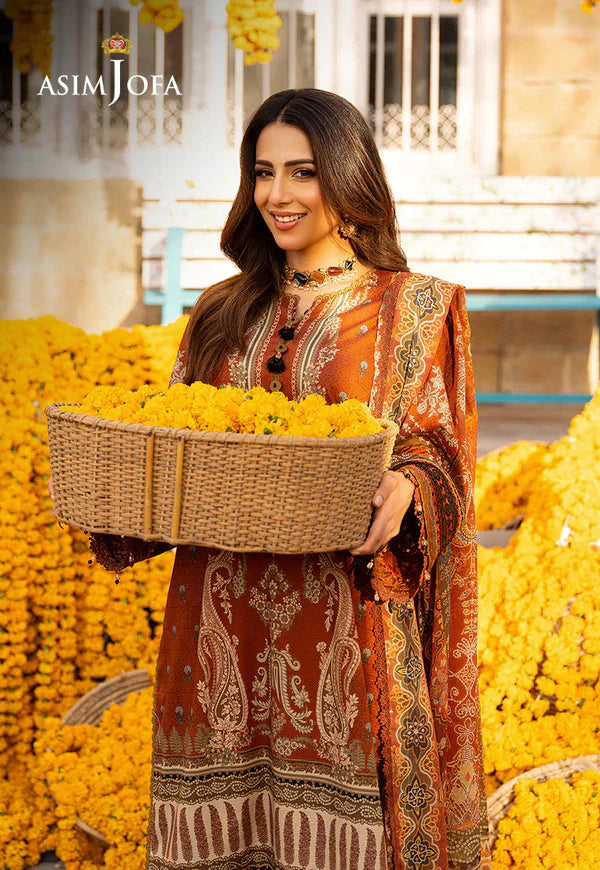 Asim Jofa | Aira Summer Prints | AJAR 03 - Pakistani Dress - Maria Faisal