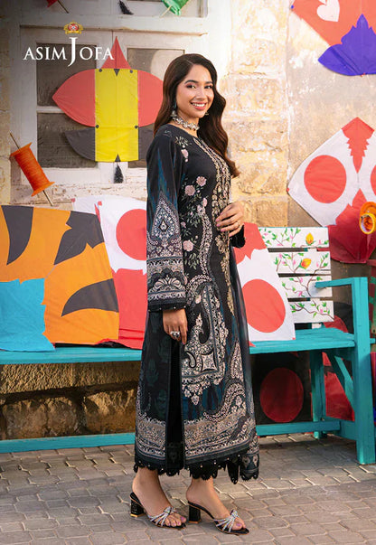 Asim Jofa | Aira Summer Prints | AJAR 10 - Pakistani Dress - Maria Faisal