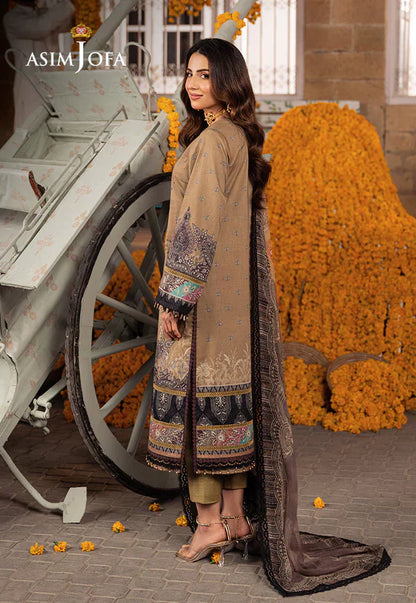 Asim Jofa | Aira Summer Prints | AJAR-16 - Pakistani Dress - Maria Faisal