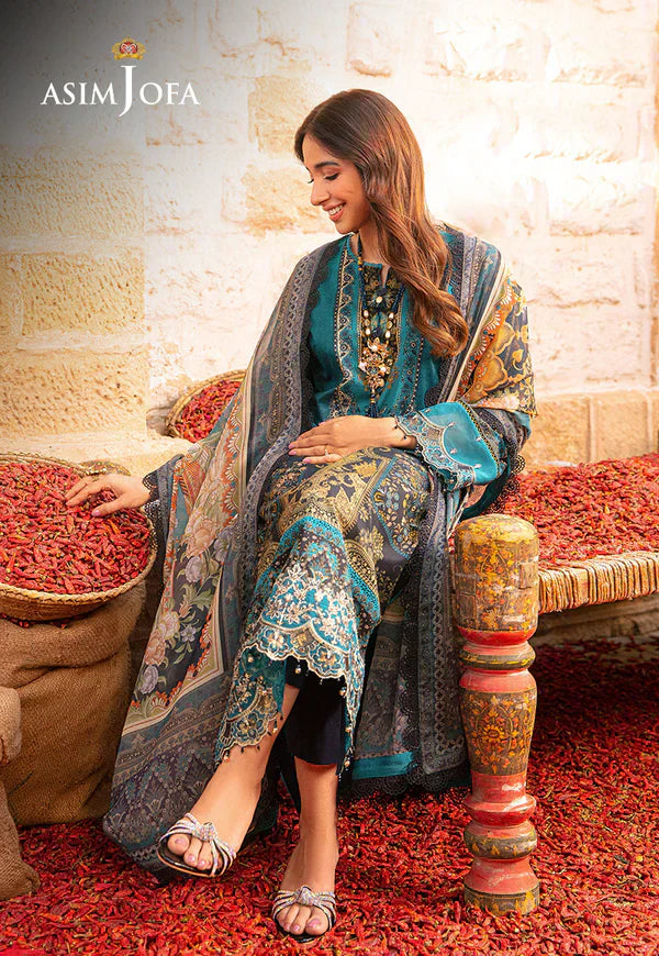Asim Jofa | Aira Summer Prints | AJAR 22 - Pakistani Dress - Maria Faisal