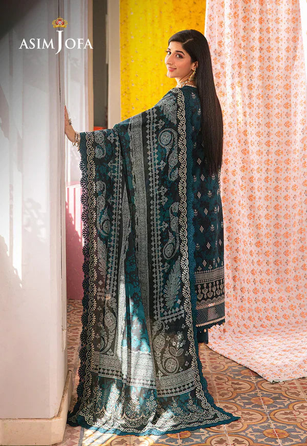 Asim Jofa | Aira Summer Prints | AJAR-25 - Pakistani Dress - Maria Faisal
