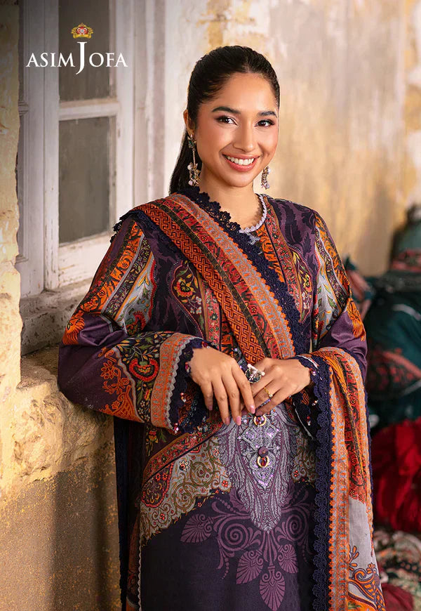Asim Jofa | Aira Summer Prints | AJAR-12 - Pakistani Dress - Maria Faisal