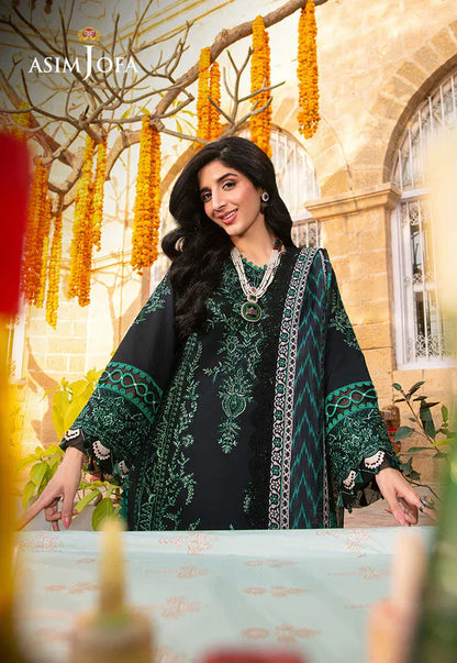 Asim Jofa | Aira Summer Prints | AJAR-32 - Pakistani Dress - Maria Faisal