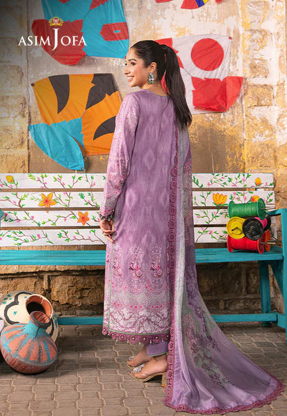 Asim Jofa | Aira Summer Prints | AJAR-11 - Pakistani Dress - Maria Faisal