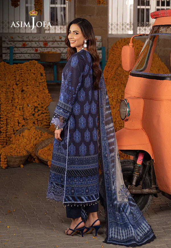 Asim Jofa | Aira Summer Prints | AJAR-09 - Pakistani Dress - Maria Faisal
