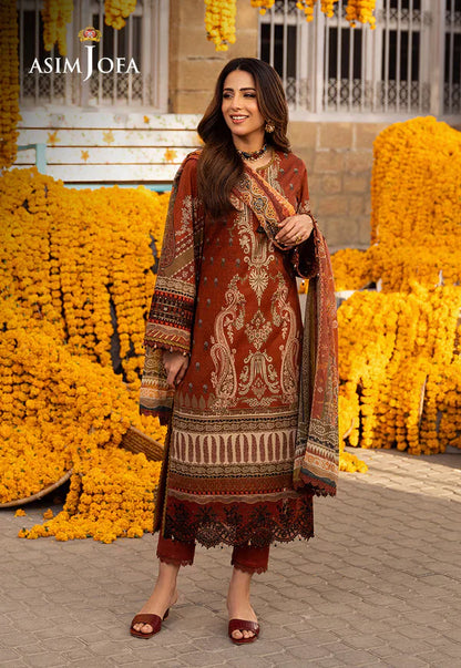 Asim Jofa | Aira Summer Prints | AJAR 03 - Pakistani Dress - Maria Faisal