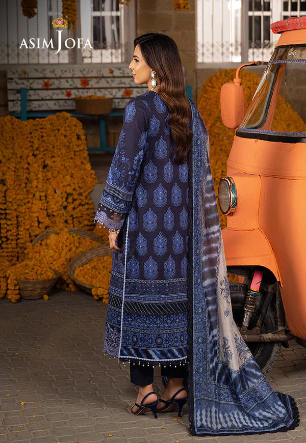 Asim Jofa | Aira Summer Prints | AJAR-09 - Pakistani Dress - Maria Faisal