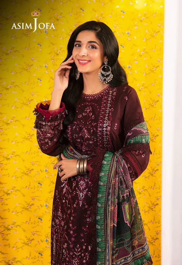 Asim Jofa | Aira Summer Prints | AJAR 34 - Pakistani Dress - Maria Faisal