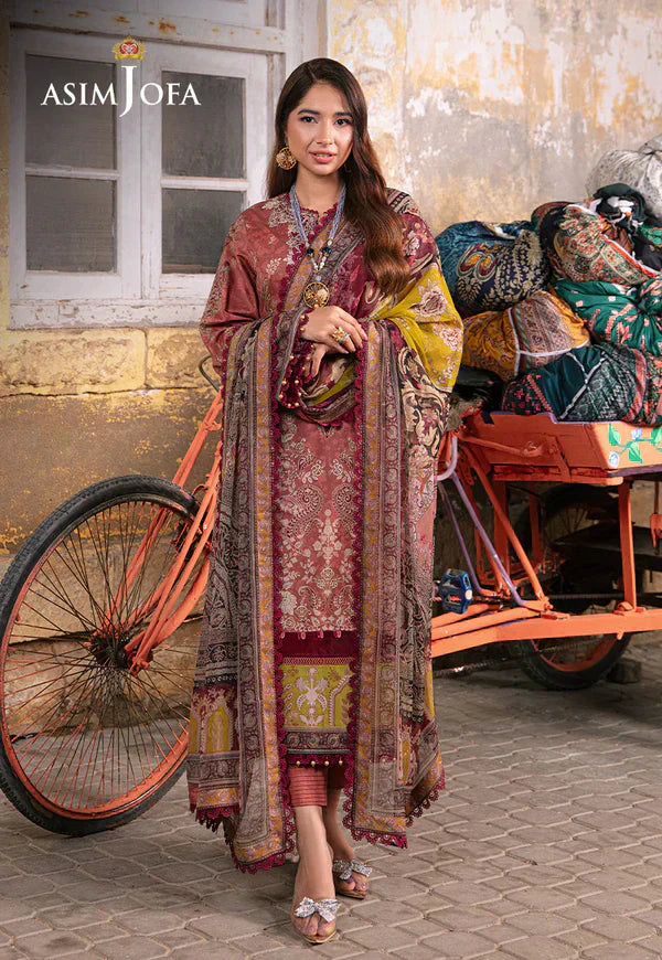 Asim Jofa | Aira Summer Prints | AJAR 17 - Pakistani Dress - Maria Faisal