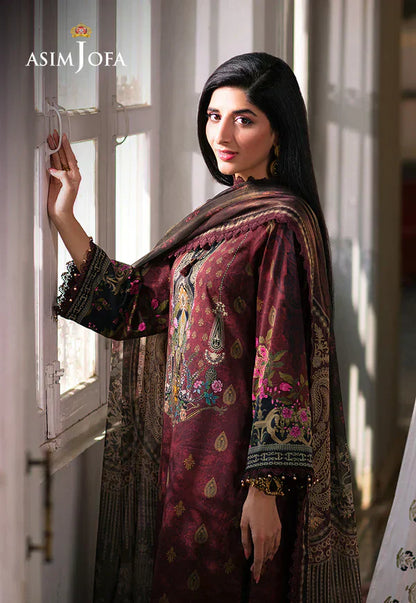 Asim Jofa | Aira Summer Prints | AJAR-19 - Pakistani Dress - Maria Faisal