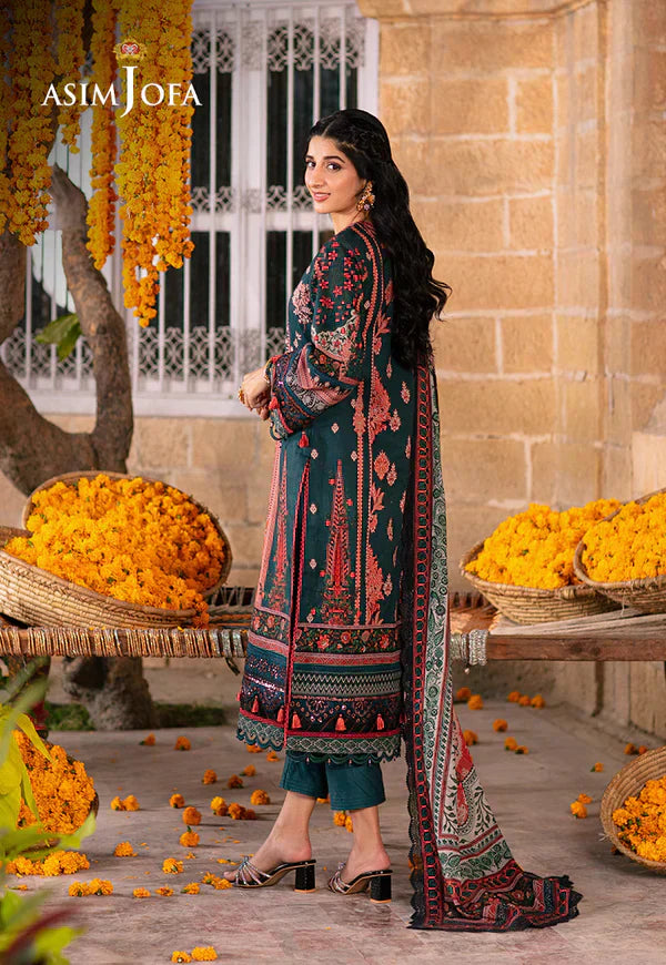 Asim Jofa | Aira Summer Prints | AJAR-13 - Pakistani Dress - Maria Faisal