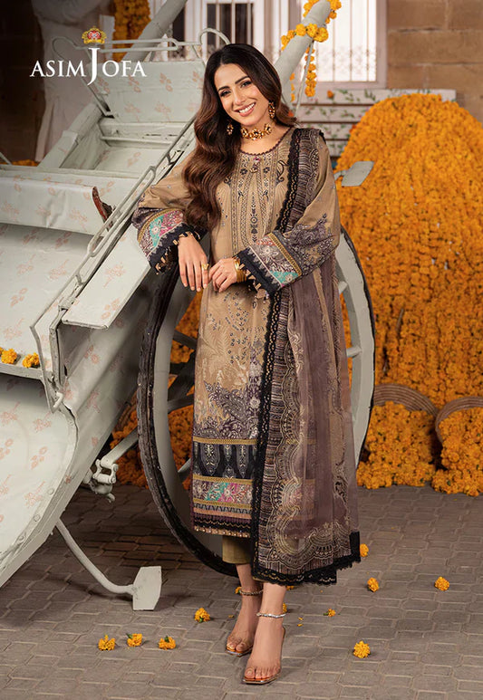 Asim Jofa | Aira Summer Prints | AJAR-16 - Pakistani Dress - Maria Faisal