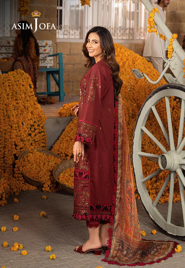 Asim Jofa | Aira Summer Prints | AJAR-29 - Pakistani Dress - Maria Faisal