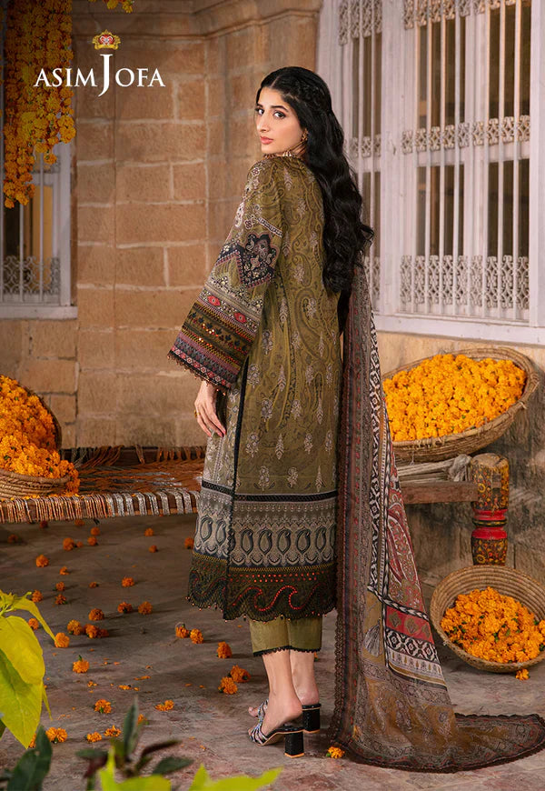 Asim Jofa | Aira Summer Prints | AJAR 23 - Pakistani Dress - Maria Faisal