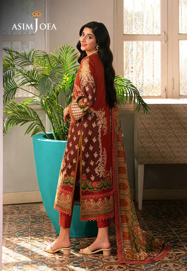 Asim Jofa | Aira Summer Prints | AJAR-14 - Pakistani Dress - Maria Faisal