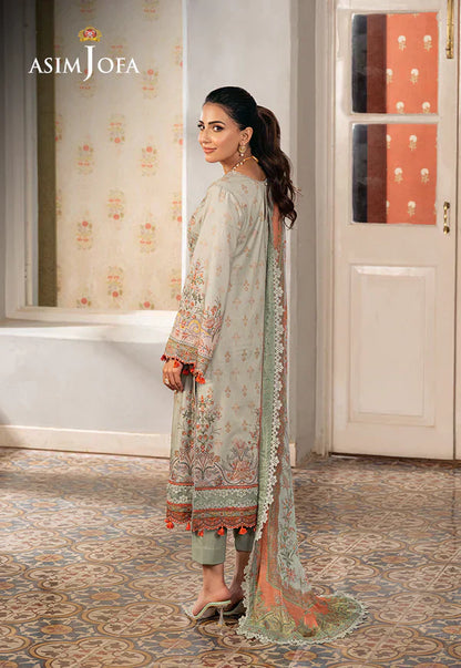 Asim Jofa | Aira Summer Prints | AJAR 02 - Pakistani Dress - Maria Faisal