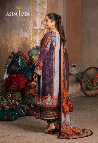 Asim Jofa | Aira Summer Prints | AJAR-12 - Pakistani Dress - Maria Faisal