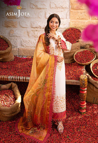 Asim Jofa | Aira Summer Prints | AJAR-30 - Pakistani Dress - Maria Faisal