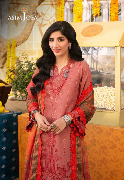 Asim Jofa | Aira Summer Prints | AJAR-35 - Pakistani Dress - Maria Faisal
