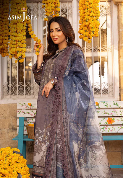 Asim Jofa | Aira Summer Prints | AJAR 07 - Pakistani Dress - Maria Faisal