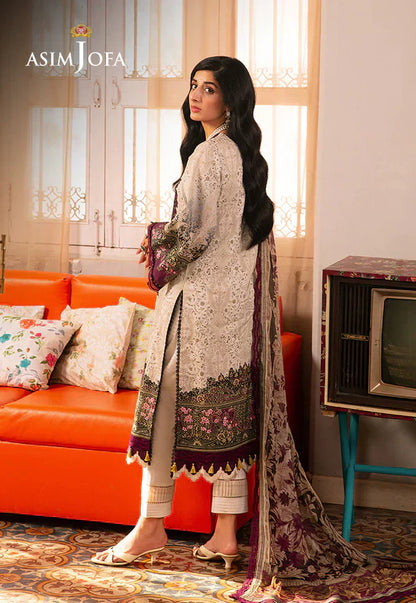 Asim Jofa | Aira Summer Prints | AJAR 21 - Pakistani Dress - Maria Faisal