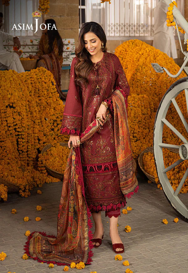 Asim Jofa | Aira Summer Prints | AJAR-29 - Pakistani Dress - Maria Faisal