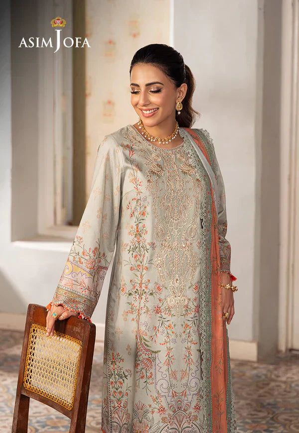 Asim Jofa | Aira Summer Prints | AJAR 02 - Pakistani Dress - Maria Faisal