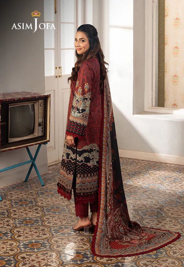 Asim Jofa | Aira Summer Prints | AJAR-26 - Pakistani Dress - Maria Faisal
