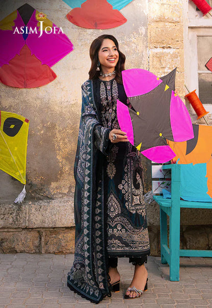 Asim Jofa | Aira Summer Prints | AJAR 10 - Pakistani Dress - Maria Faisal