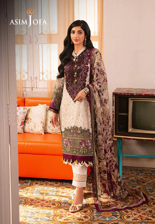 Asim Jofa | Aira Summer Prints | AJAR 21 - Pakistani Dress - Maria Faisal