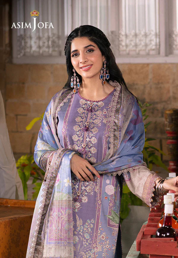 Asim Jofa | Aira Summer Prints | AJAR 05 - Pakistani Dress - Maria Faisal