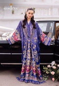 Asim Jofa | Charmuse Silk | AJRS-06 - Designer Dress with Intricate embroidery and embellishments. Shop elegent wedding dress at Maria Faisal.
