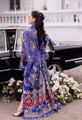Asim Jofa | Charmuse Silk | AJRS-06 - Designer Dress with Intricate embroidery and embellishments. Shop elegent wedding dress at Maria Faisal.
