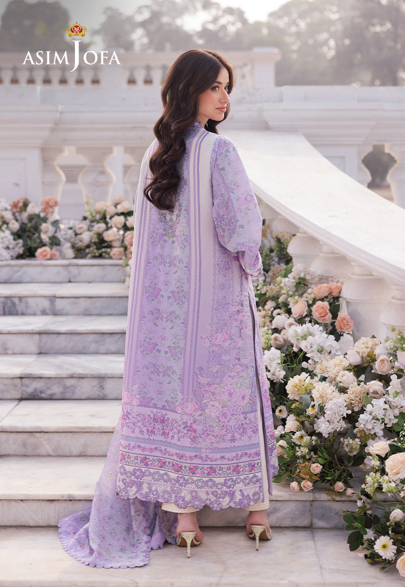 Asim Jofa | Charmuse Silk | AJRS-01 - Designer Dress with Intricate embroidery and embellishments. Shop elegent wedding dress at Maria Faisal.