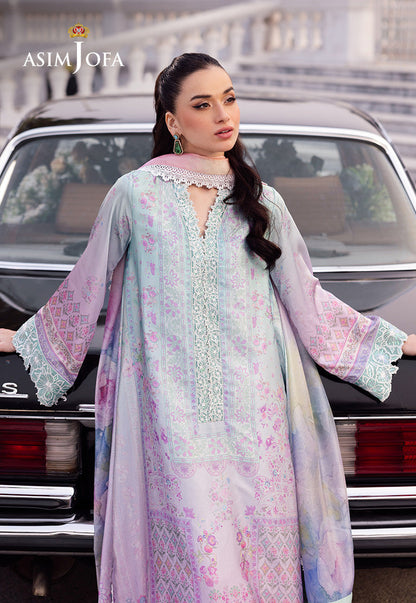 Asim Jofa | Charmuse Silk | AJRS-07 - Ladies Clothes 