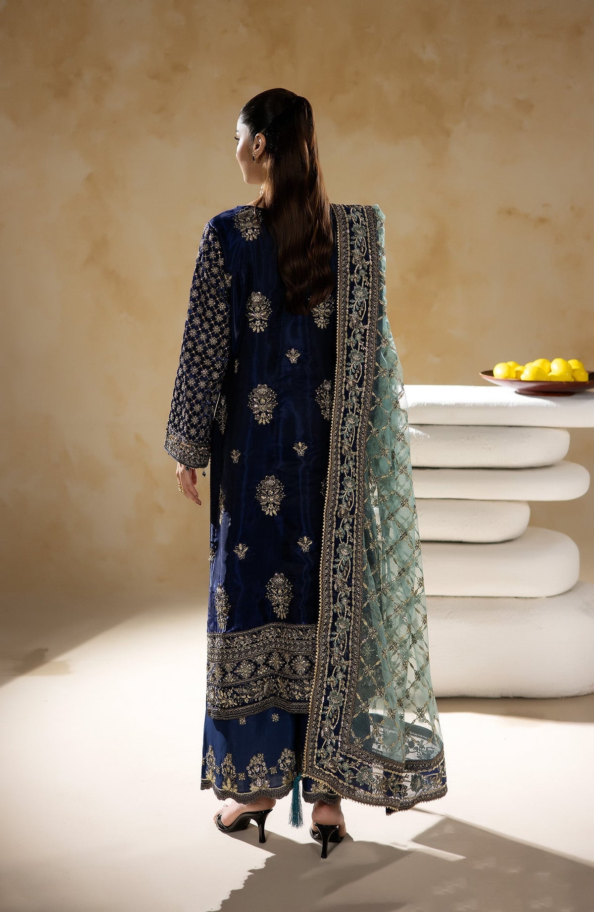 Imrozia Premium | Aurelia Formals 26 | JF-41 A Astra - Formal Dress - available at Maria Faisal in UK and USA.