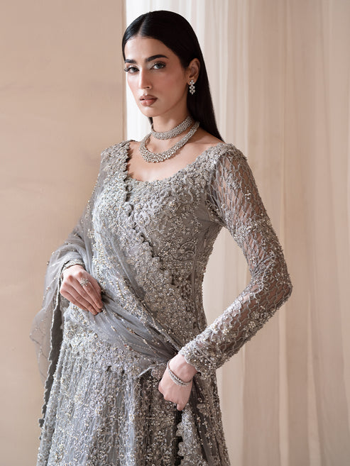 Epoque | Reve Luxury Formals | Astre - Formal Dress - available at Maria Faisal in UK and USA.