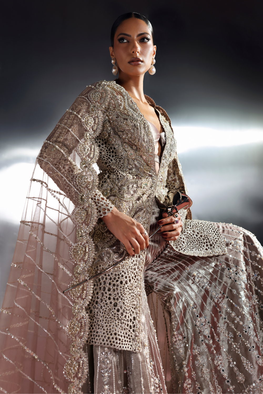 Soraya | Oriana Luxury Formals 26 | Astrell - Wedding Dress - available at Maria Faisal in UK and USA.