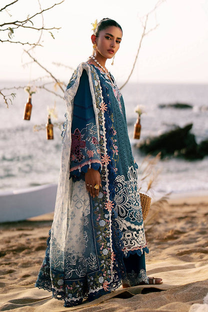 AJR Couture | Dastan Luxury Lawn 25 | Aura by Maria Faisal - Registered Vendor of : AJR Couture - type : Ladies Clothes - 100% original wedding dresses