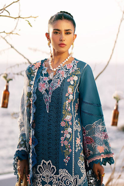 AJR Couture | Dastan Luxury Lawn 25 | Aura by Maria Faisal - Registered Vendor of : AJR Couture - type : Ladies Clothes - 100% original wedding dresses