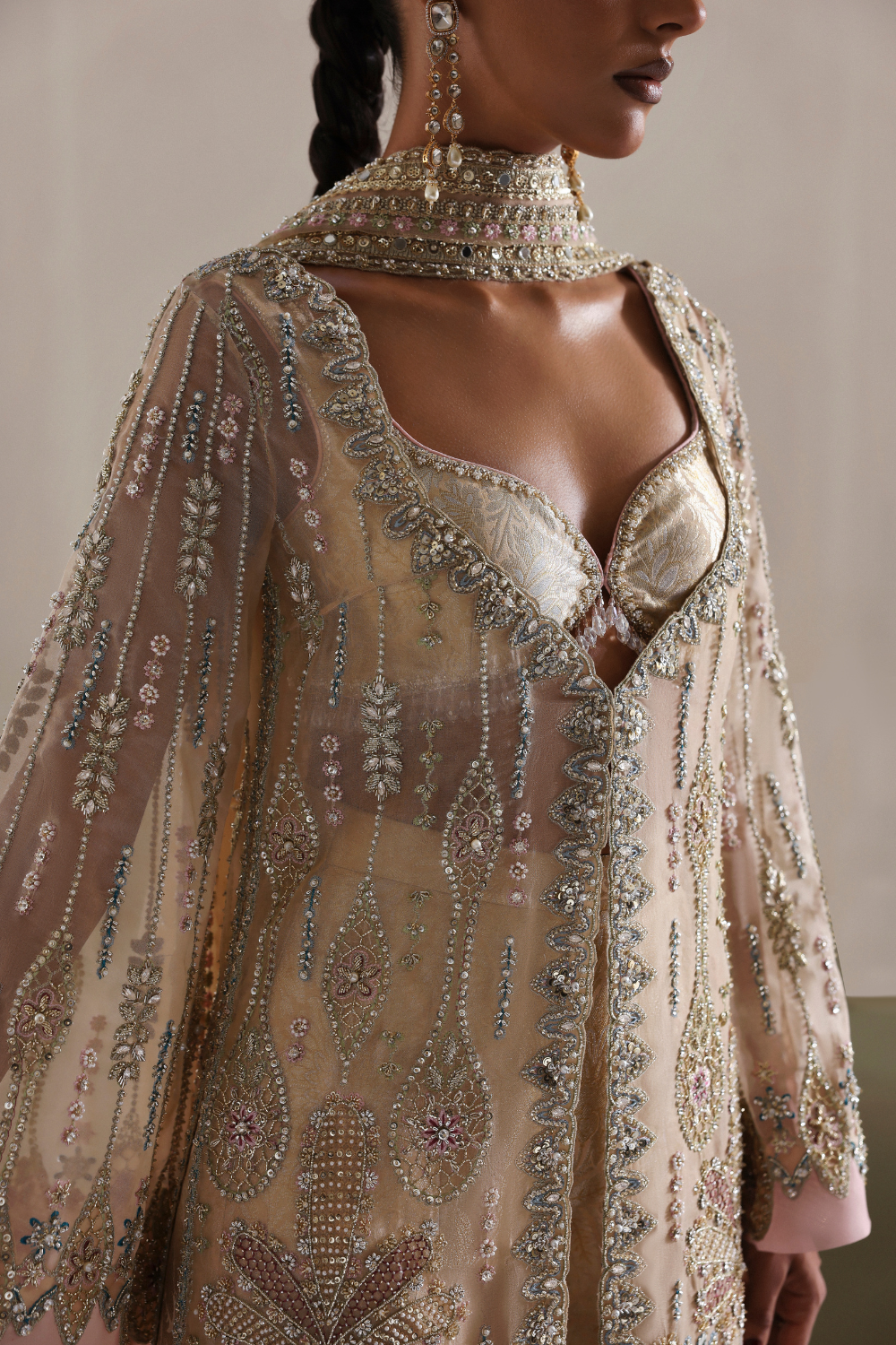 Soraya | Oriana Luxury Formals 26 | Aurene - Wedding Dress - available at Maria Faisal in UK and USA.