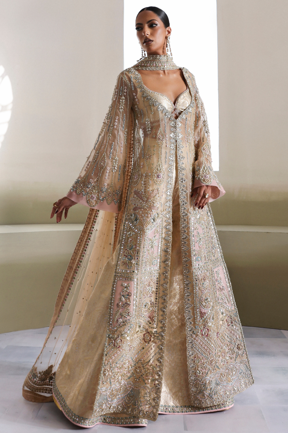 Soraya | Oriana Luxury Formals 26 | Aurene - Wedding Dress - available at Maria Faisal in UK and USA.