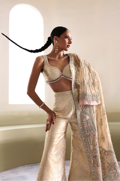 Soraya | Oriana Luxury Formals 26 | Aurene - Wedding Dress - available at Maria Faisal in UK and USA.