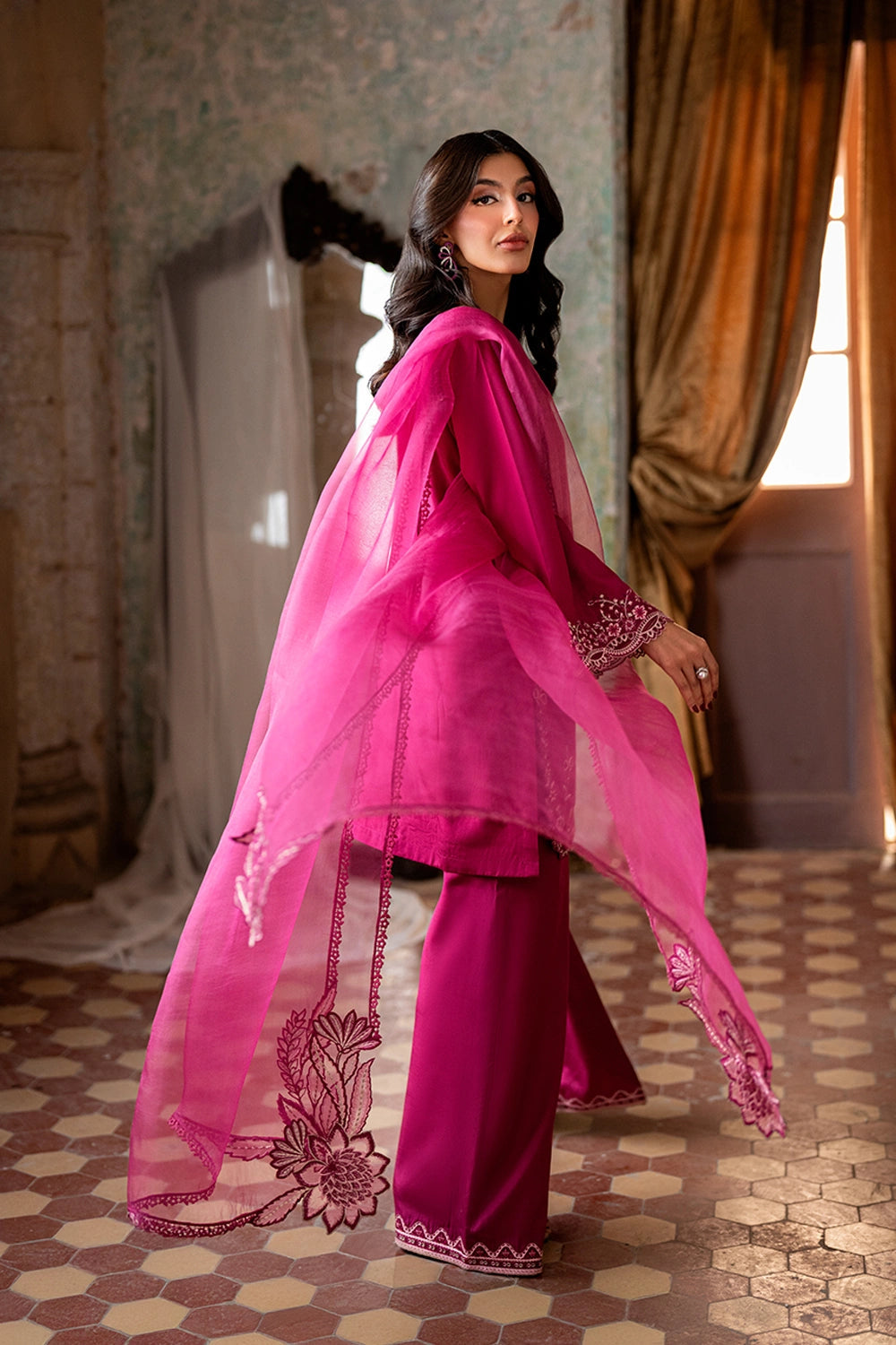 Azure | Vogue Formals | Aurora - Formal Dress - available at Maria Faisal in UK and USA.