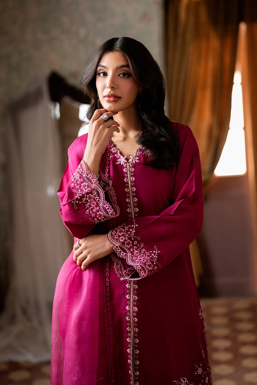 Azure | Vogue Formals | Aurora - Formal Dress - available at Maria Faisal in UK and USA.