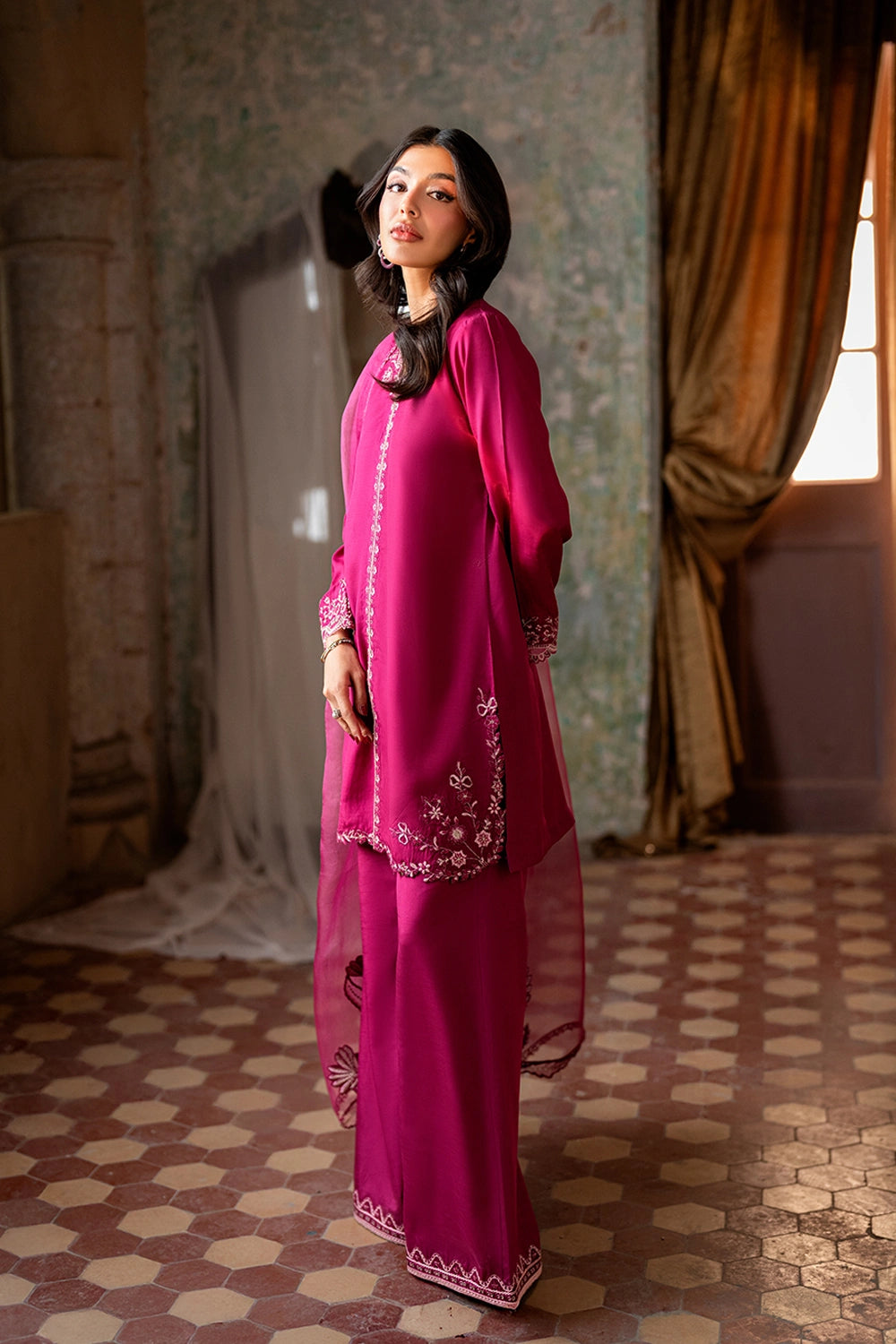 Azure | Vogue Formals | Aurora - Formal Dress - available at Maria Faisal in UK and USA.