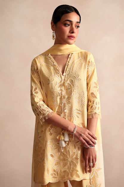 Saira Rizwan | Lael Silk Edit 26 | AVELIA-SRLC26-01 - Luxury Dress - available at Maria Faisal in UK and USA.