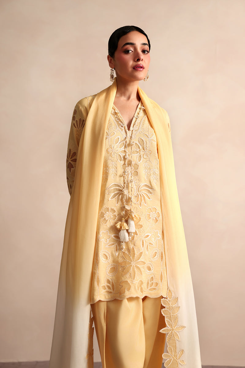 Saira Rizwan | Lael Silk Edit 26 | AVELIA-SRLC26-01 - Luxury Dress - available at Maria Faisal in UK and USA.